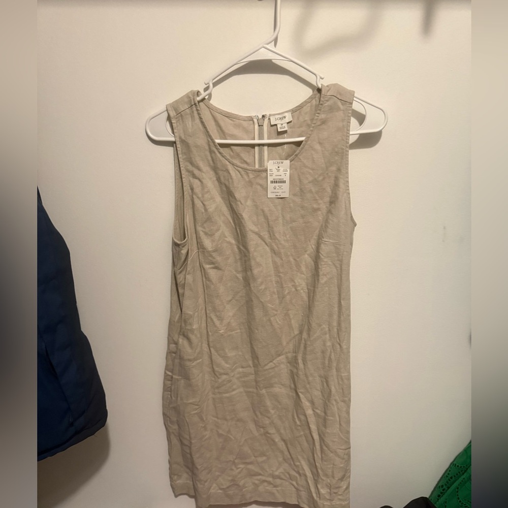 J.Crew lien blend dress NWT size 8
